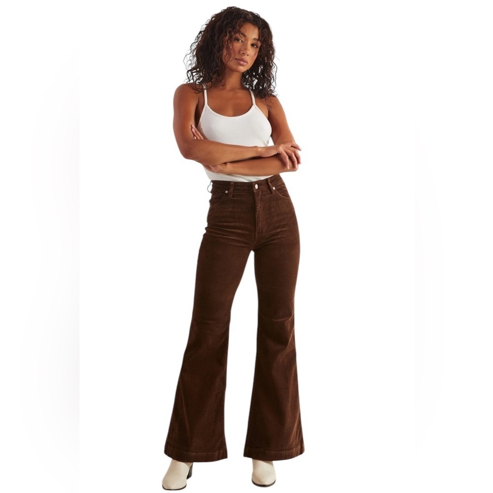 ROLLA'S Brown Flare Pants